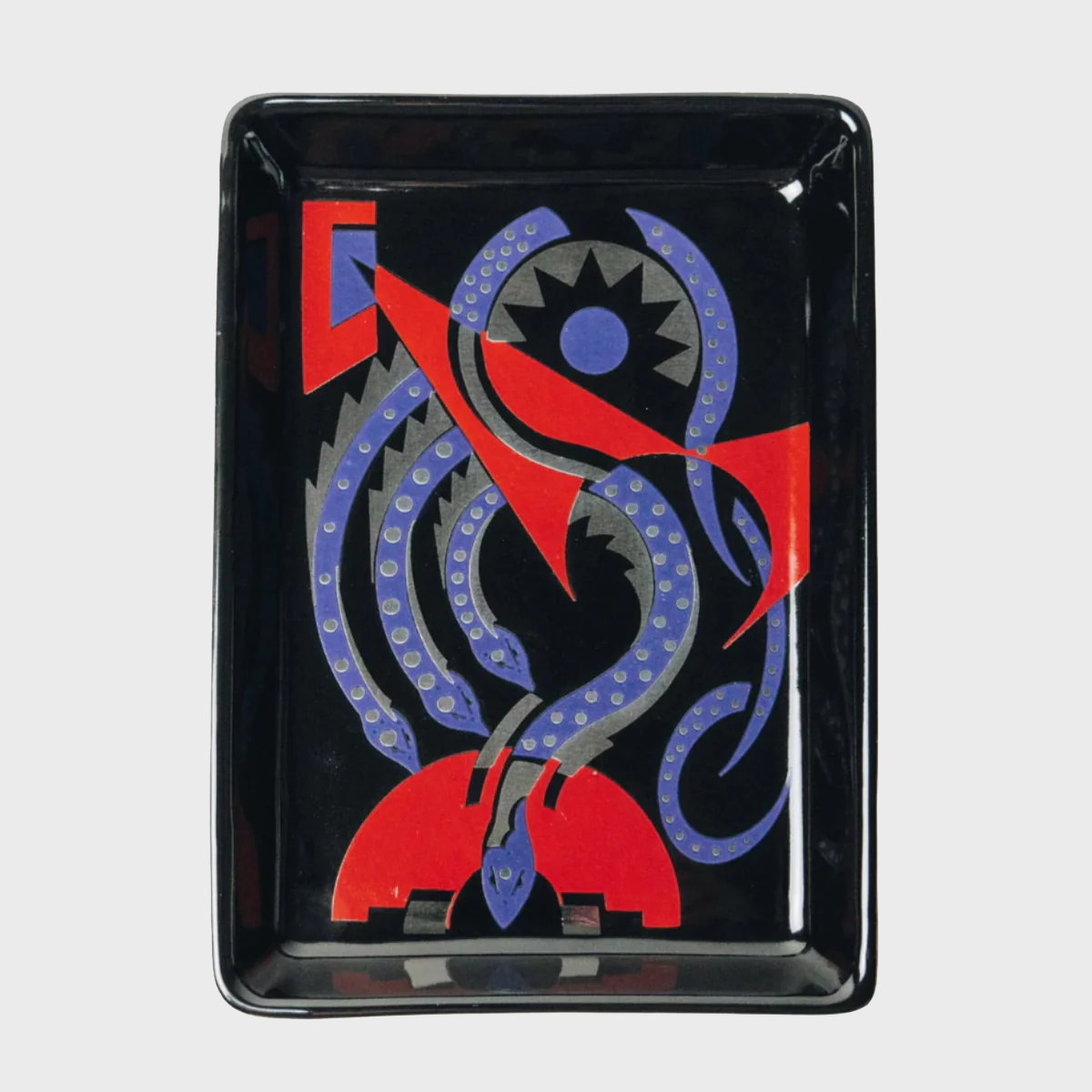 Serpent's Coil Ceramic Tray
