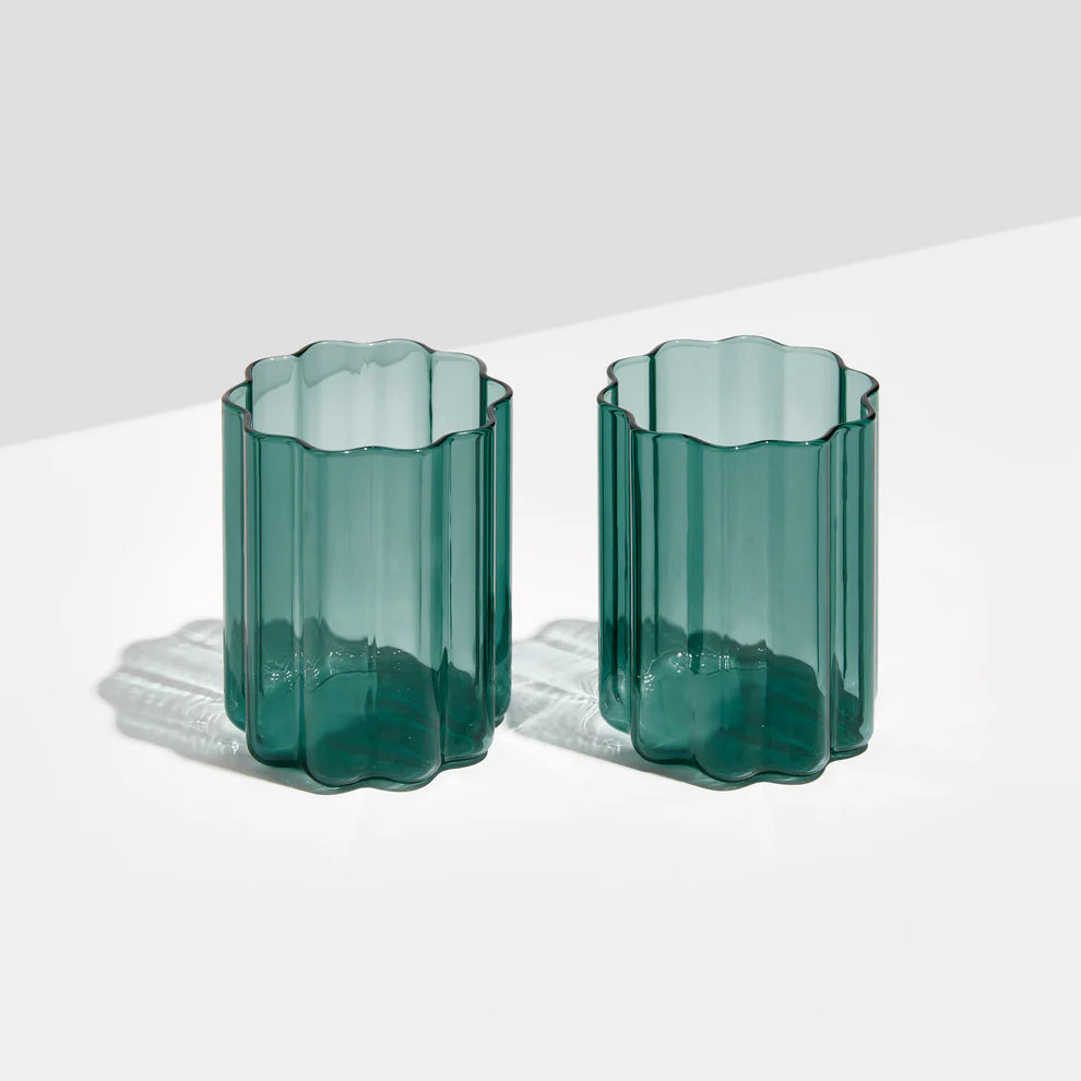 Wave Glass Set of 2