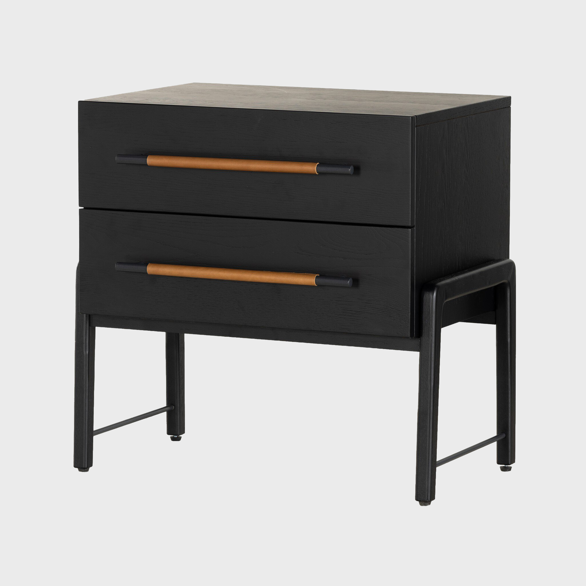 Rosedale 3 Drawer Dresser in Ebony