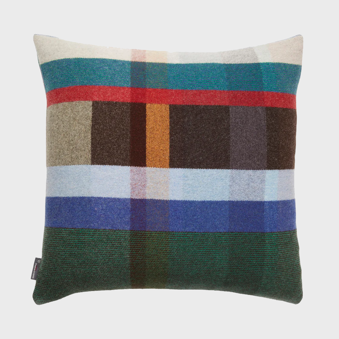 Lambswool Block Pillow w/ Down Insert