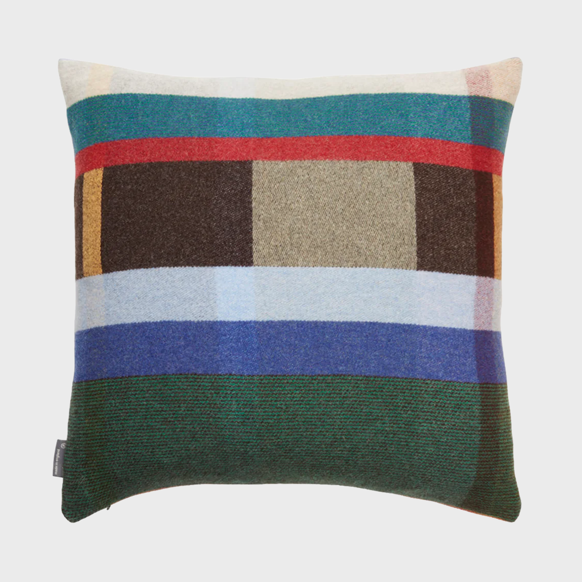 Lambswool Block Pillow w/ Down Insert