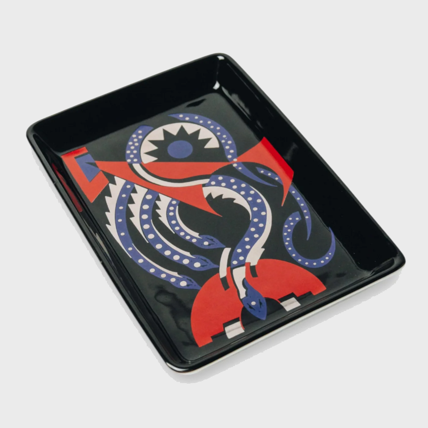 Serpent's Coil Ceramic Tray