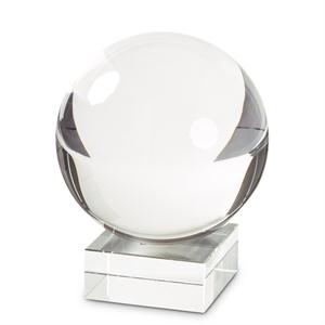 Crystal Globe on Square Base