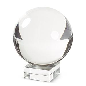 Crystal Globe on Square Base