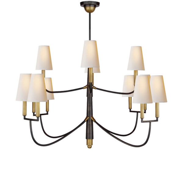 Farlane Large Chandelier by Thomas O'Brien for Visual Comfort